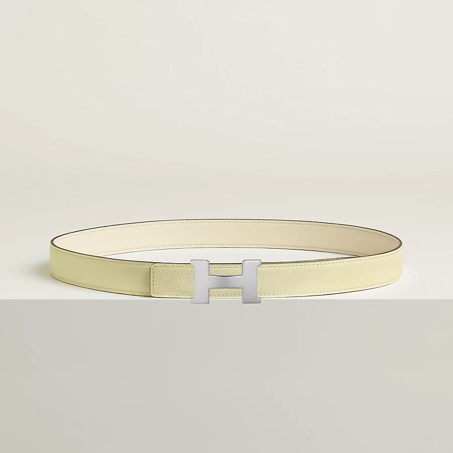 Mini Constance belt buckle & Reversible leather strap 24 mm - Image 1